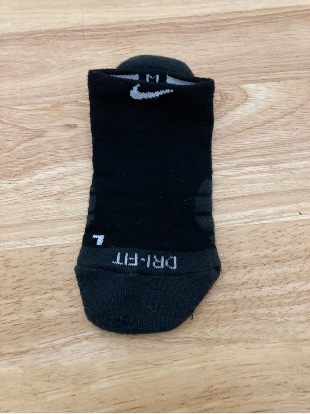 Nike ~ Women's 3-Pairs NO SHOW Everyday Cushioned Dri-Fit Socks BLACK